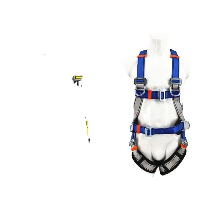 Good price  Intensity Constrauction Workers Nylon Climbing Fall Protection Full Body Safety Harness Belt Safety rope