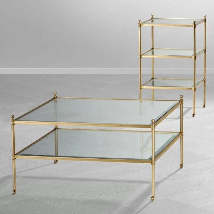 Italian luxury modern gold marble top stainless steel frame wall console table coffee table living room bedroom on wheels