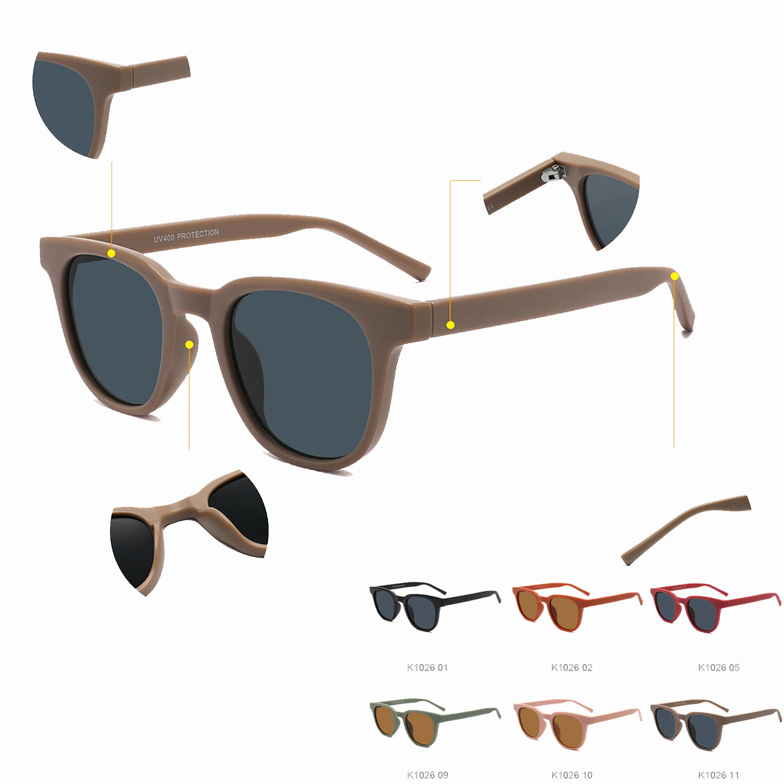 CONCHEN wholesale new arrivals cute children custom logo sun glasses square frame fashionable vintage kids sunglasses bulk
