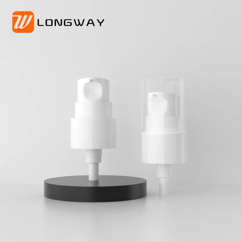 Manufacturer eco-friendly 20/410 PP plastic skincare lotion treatment pump dispenser