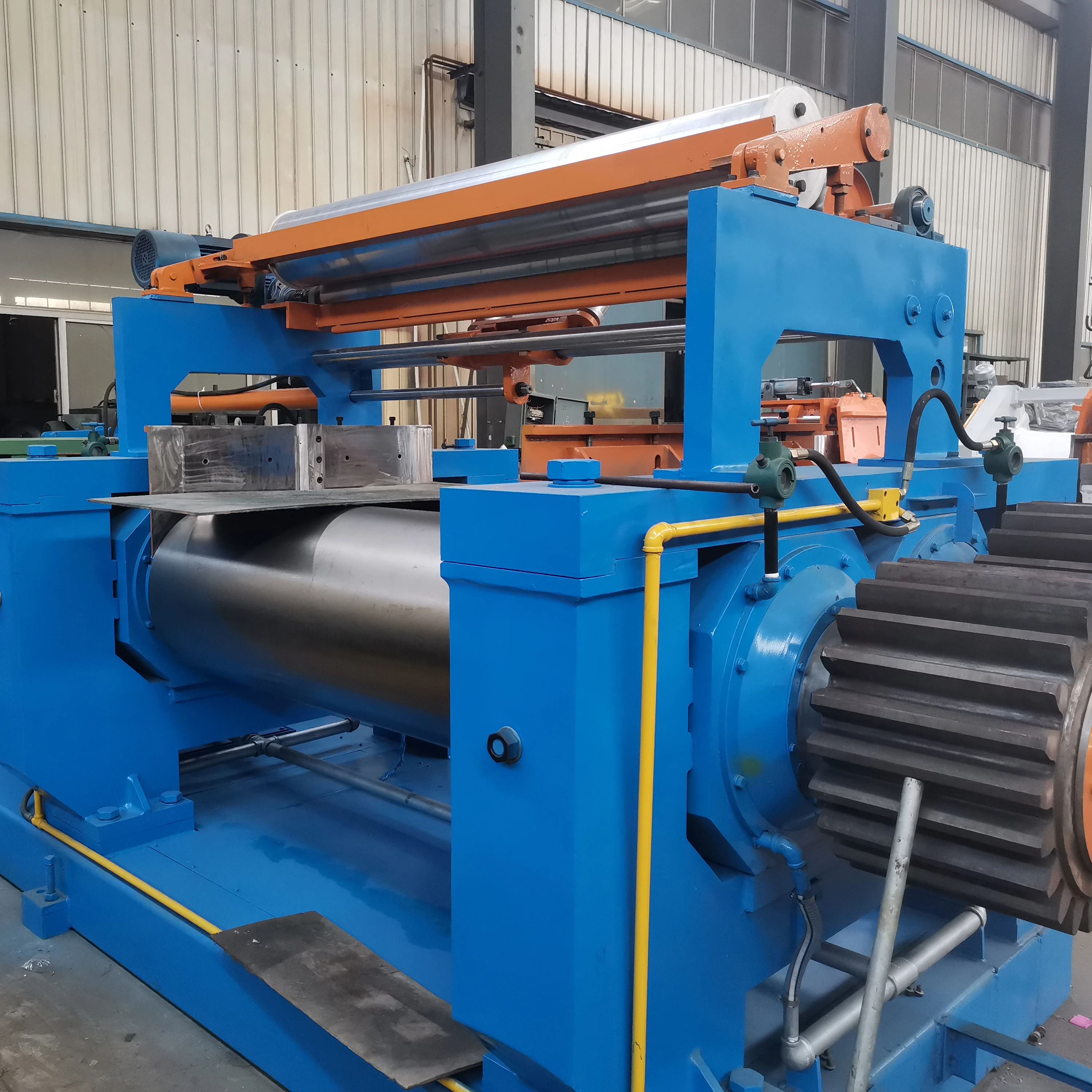 
stainless steal rollers for rubber roll mill 