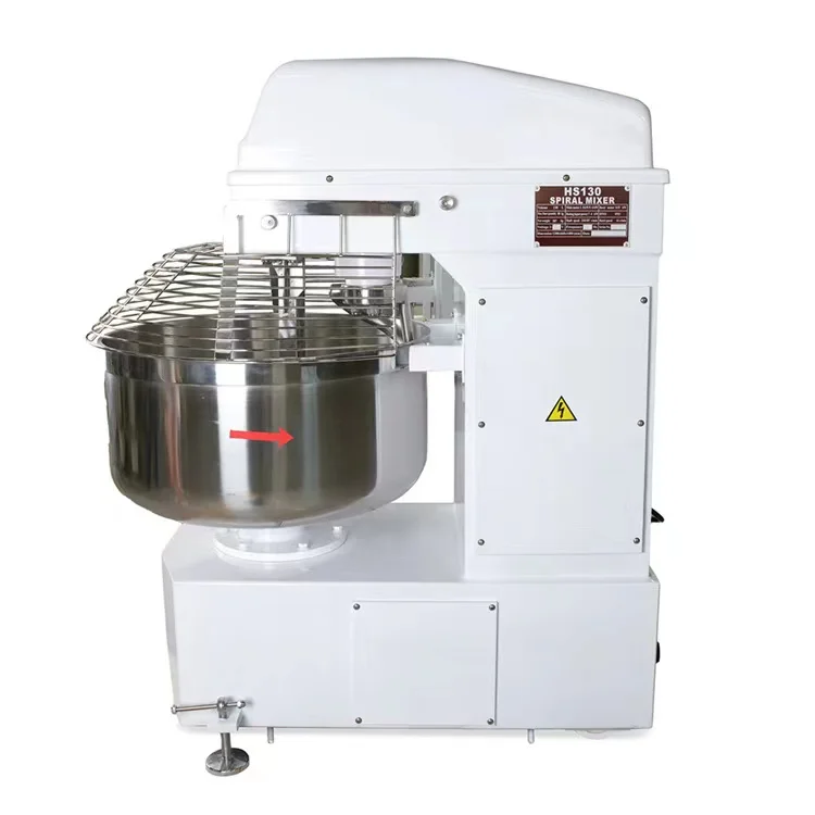 HS 130L 50kg 75kg spiral mixer cake dough mixer Iitalian
