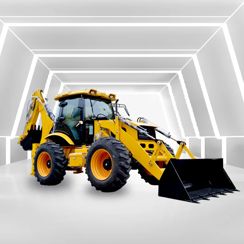 Новый дизайн CN25-30 CNMC JCB Make 5-тонный колесный погрузчик экскаватор-погрузчик фронтальный 3-тонный KYB Pump Yuchai PLC Gear Farm оптовая цена