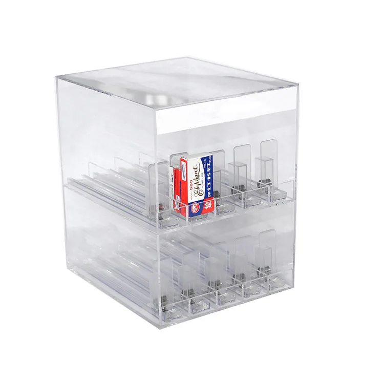 Wholesale Tobacco Display Case Acrylic Smoke Shop Display