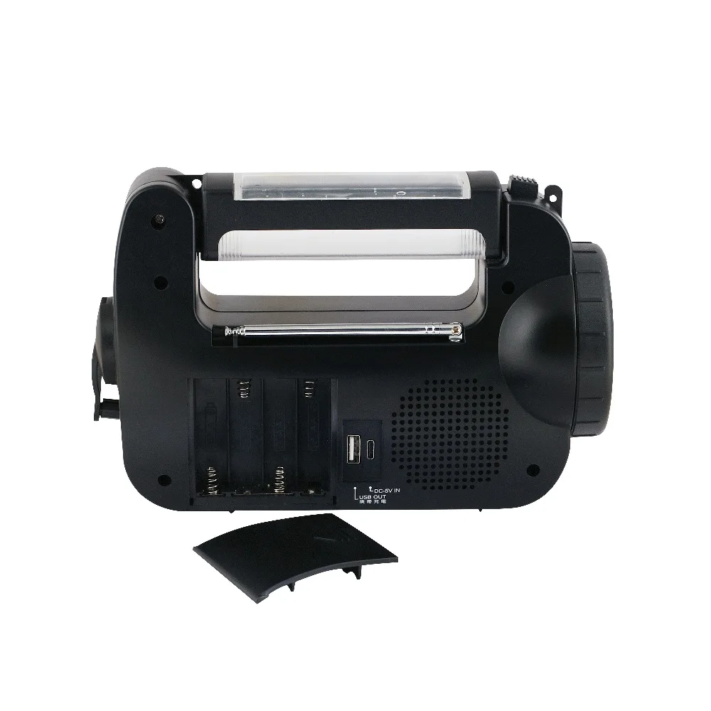 Перезаряжаемый светодиодный фонарь радио с зарядным устройством для мобильного телефона и сиреной мигающий сигнал с зарядным устройством для мобильного телефона