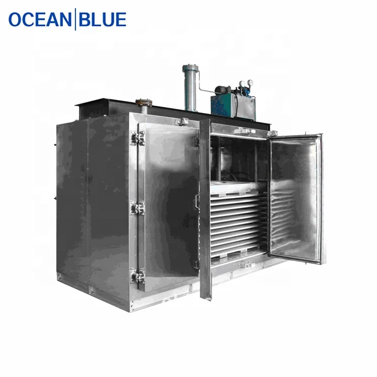 Contact Freezer Horizontal Plate Quick Freezing Machine with 1kg Shrimp Tray