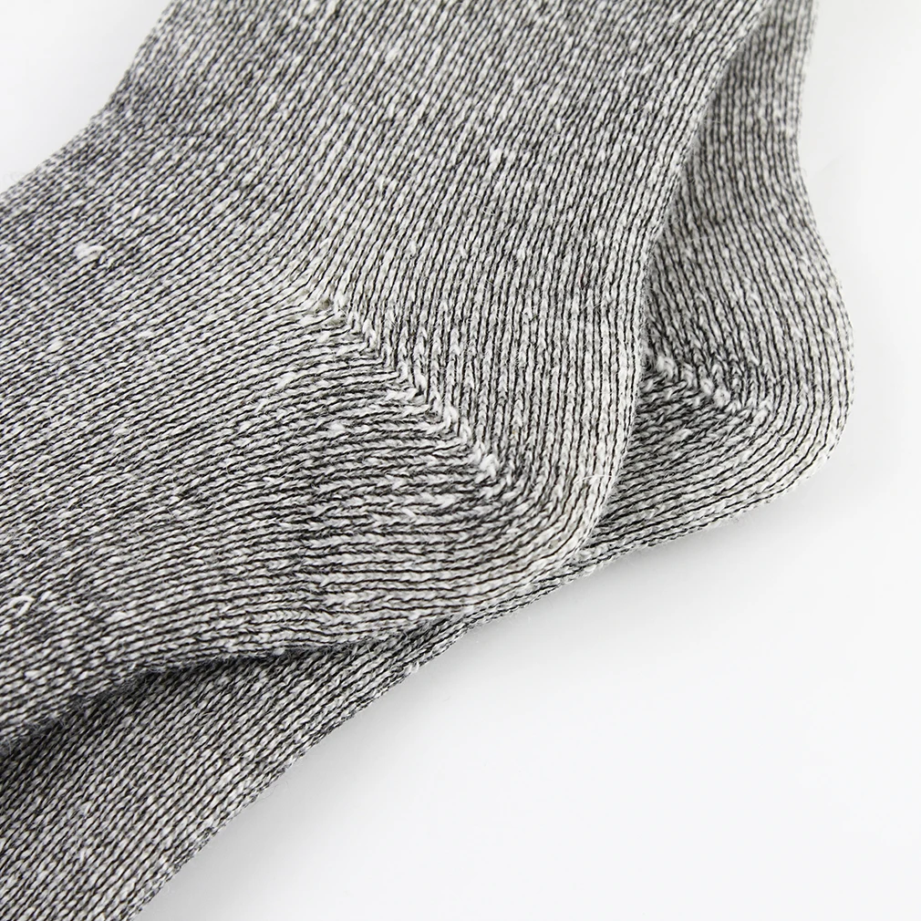 Eco Friendly Custom Crew Recycle Polyester Cotton Casual Socks