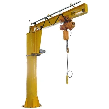 Vanbon good price 2 ton roof jib crane for workshop goods lifting