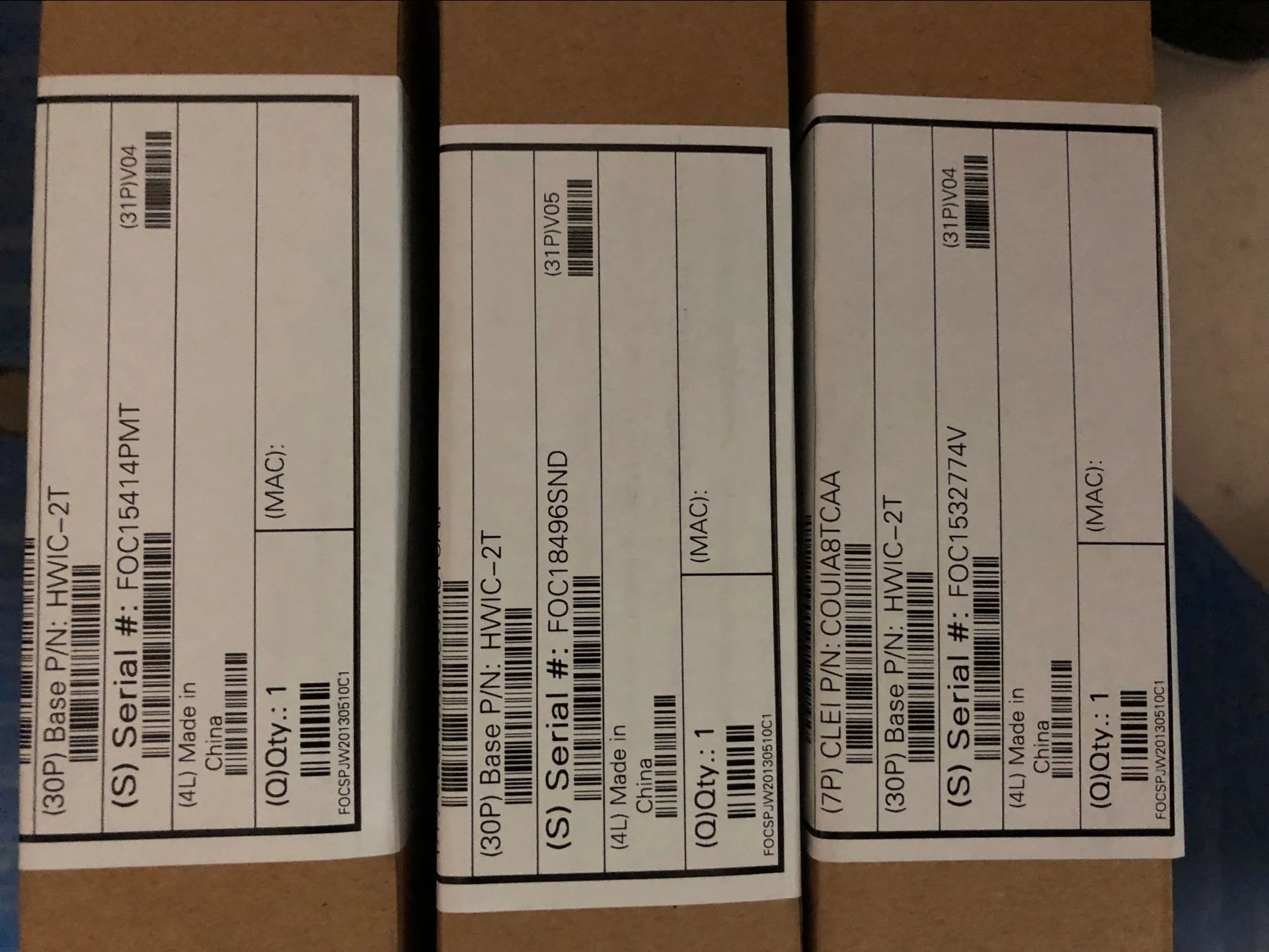 HWIC-2T 2 Port Serial WAN Interface Card/module For cnoam 1841 2801 2811 3845 Router  new in box