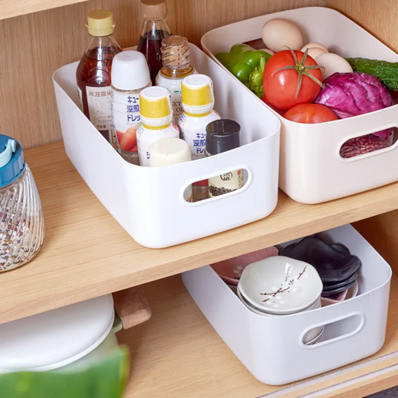 
set top box phone storage kitchen bamboo food storage box baby bottle organizer storage box 