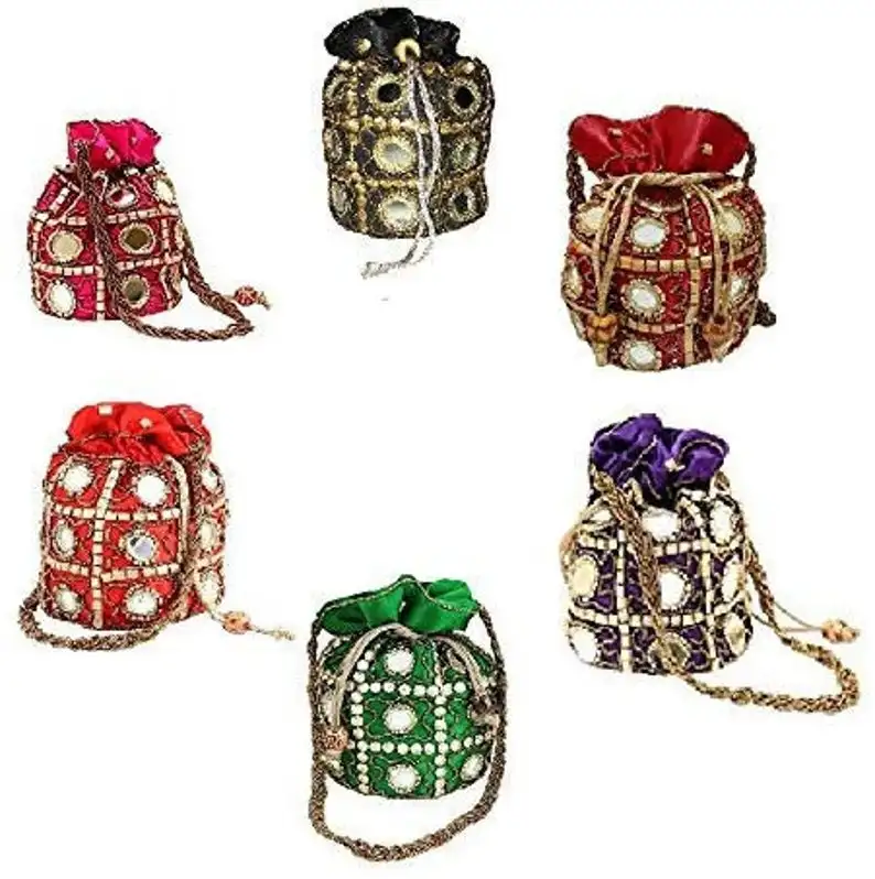 Indian Women Designer Clutch Potli Bag