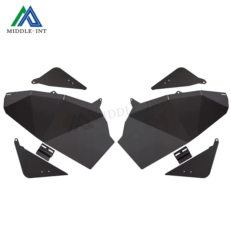 2025 Middle Brand New UTV Parts Offroad Iron Lower Door Panels For Polaris RZR XP 1000 2014-2022 (2 Doors)