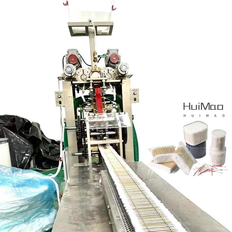 Cotton Swab Maker Ear Cleaning Stick Cotton Bud Making Machine For Sale