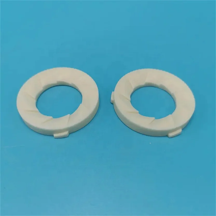 High Strength White Color Alumina Ceramic Coffee Burr Grinder Core Part