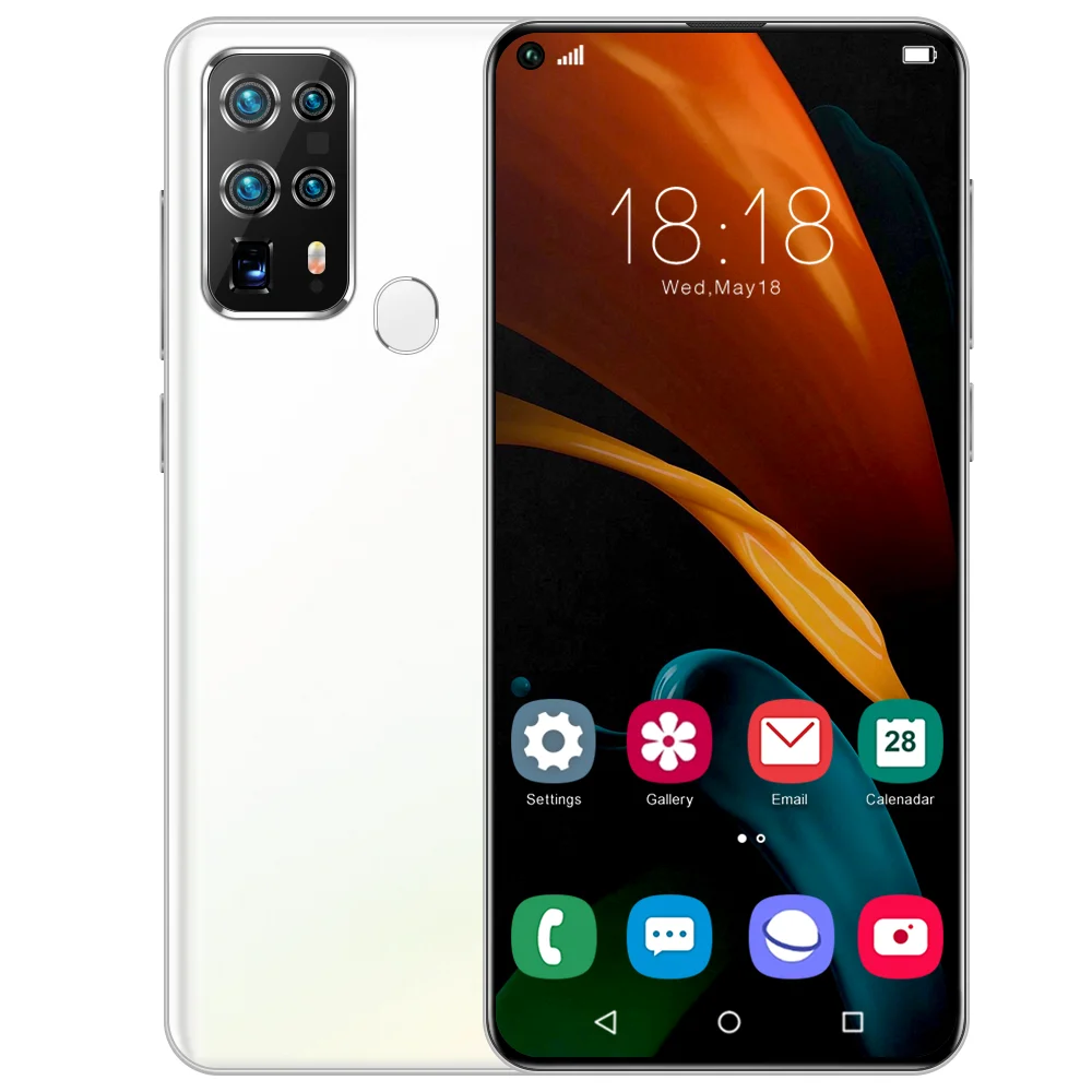 
VBEST 2020 Hot Sale S40U Android 10.0 Smartphone 7.2 Inches Large Memory 12GB+512GB thin Face Unlock Dual Card 