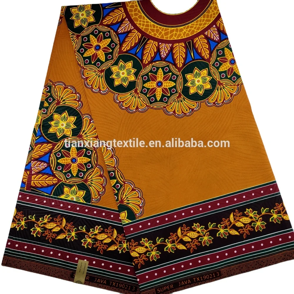 2021 горячая Распродажа 100% полиэстер Chiganvy качественная ткань khanga kitenge