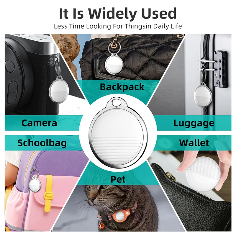 Universal anti-lost device alarm wallet key smart gps locator pet dog child tag tracker finder for apple
