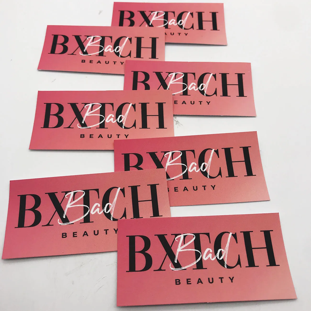 Art Half  Waterproof Beauty Care Products Bottle Labels