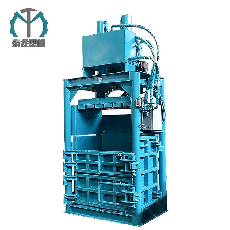 Factory Direct Sale Industrial Large Vertical Hydraulic Baler Machine for Compressing Plastic Copper Presswork Production