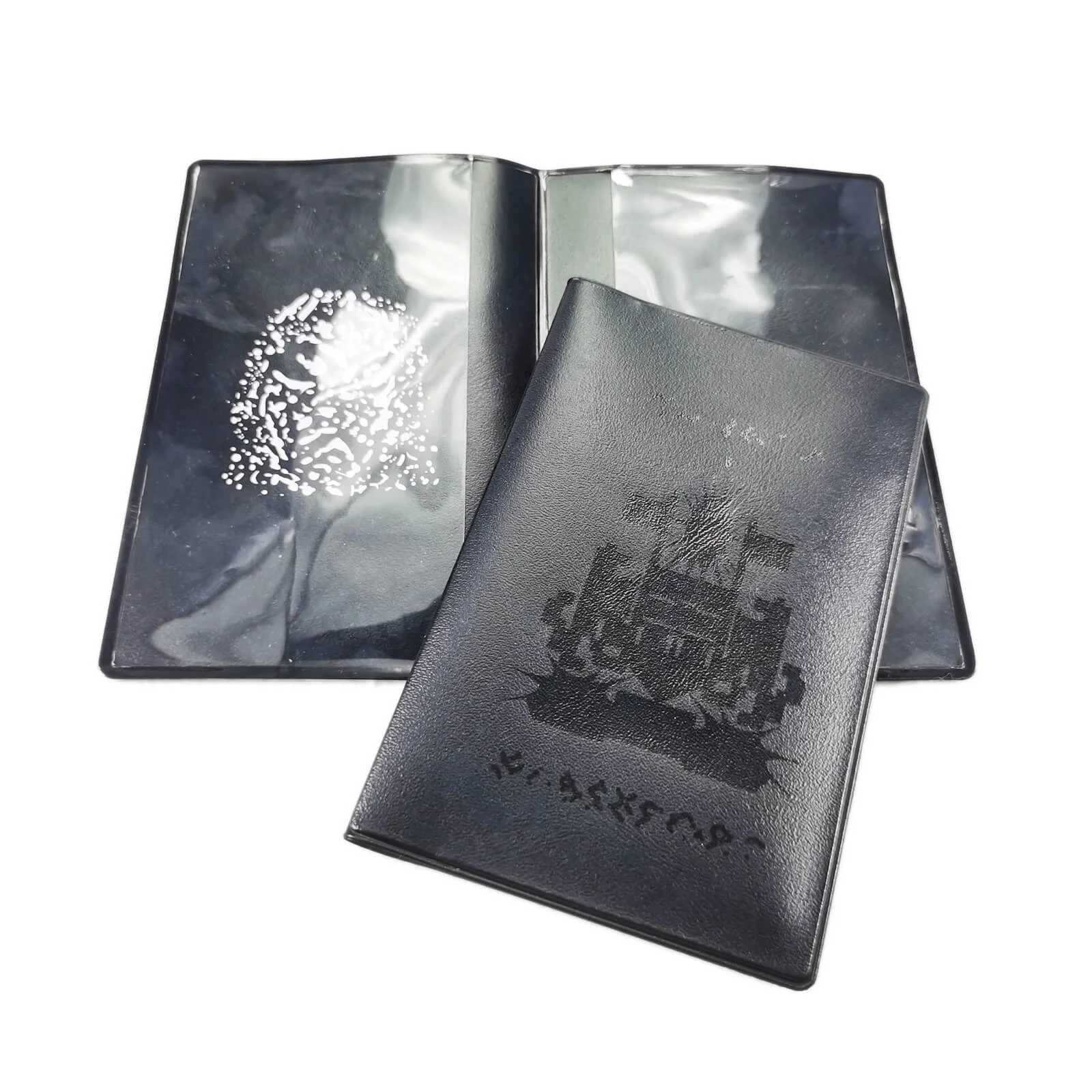 Customized Plastic PVC Envelope Holder, Folding Document Card Wallet