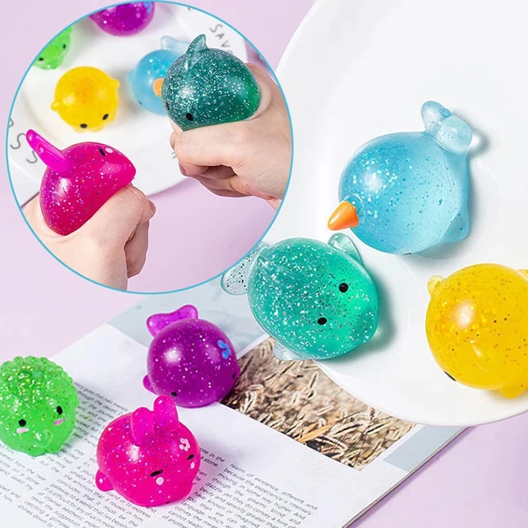 Высококачественная мягкая игрушка Mochi мини-игрушка животные сжимаемые игрушки для детей милый Сжимаемый Кот снятия стресса случайный