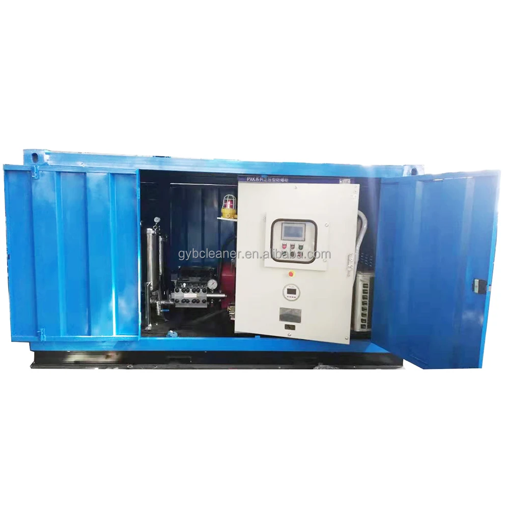 2500bar Ultra-High Pressure Cleaning Machine Reactor Cleaning Automatic Rotary Cleaning System for Ship Surface Rust Removal