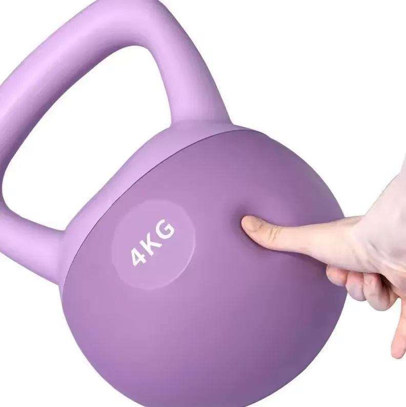 Factory Direct 2-12KG Powder Coated Cast Iron Kettlebell 12KG For Men Women Fitness, Workout, Training