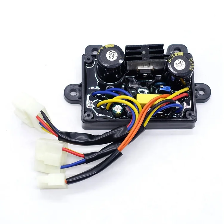 General AVR For Portable Diesel Welder Generator Set 5KW 10 KW WELDING Machine Voltage Regulator 12 Lines 3 Plugs