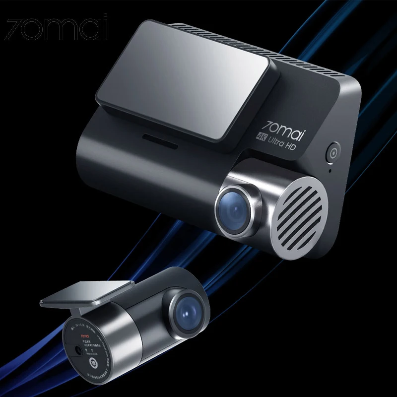  70Mai Smart Dash Cam 4K A800 DVR встроенный GPS с изображениями ADAS UHD IMX415 140 FOV 24H монитор
