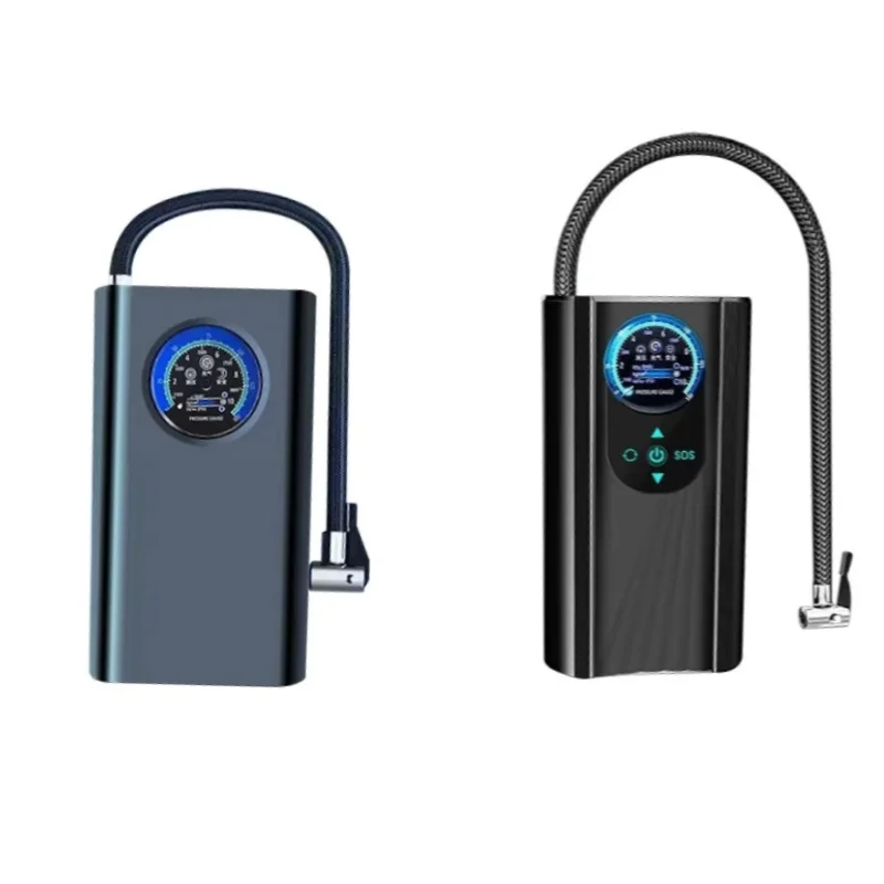 New airmoto tire inflator portable air compressor Mini Handheld Pump Air Pump Tire Inflator 12v Car Tire Inflator With Dial