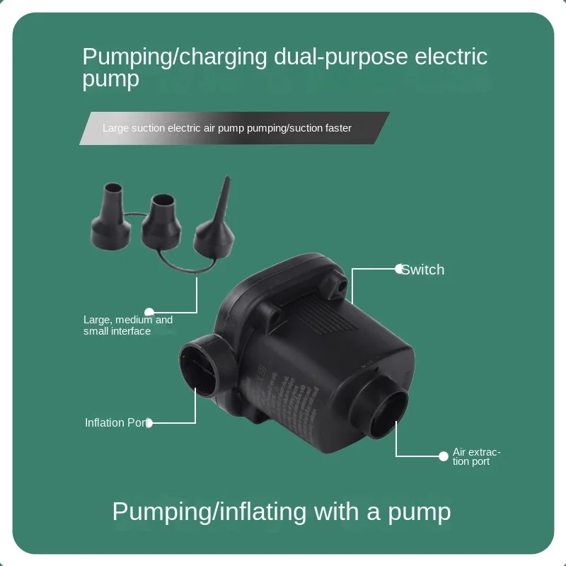 Factory Direct 12V Electric Air Pump for Outdoor Car Use Wholesale Product