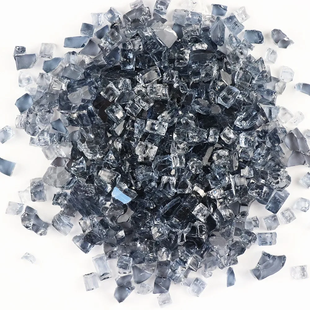 Reflective Crystal Case 10lb Lava Glass