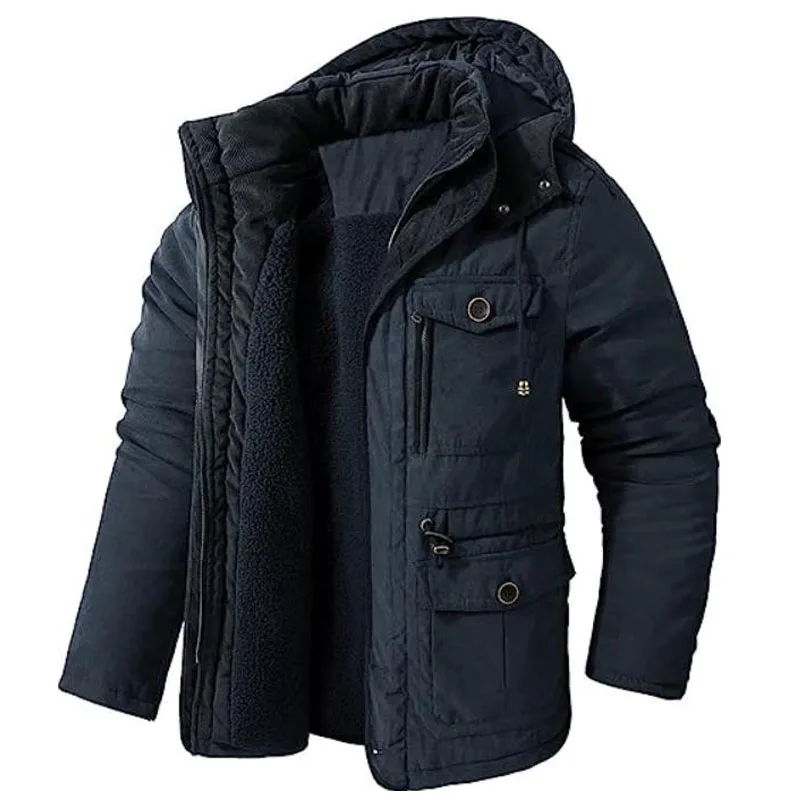 Fashion Outdoor OEM Mens Parka Jacket Casual Warmth Winter German Parka Jacket for Man