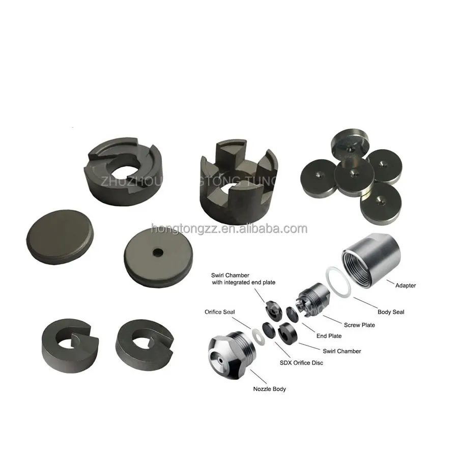 cemented carbide wear nozzle	for Sand blasting