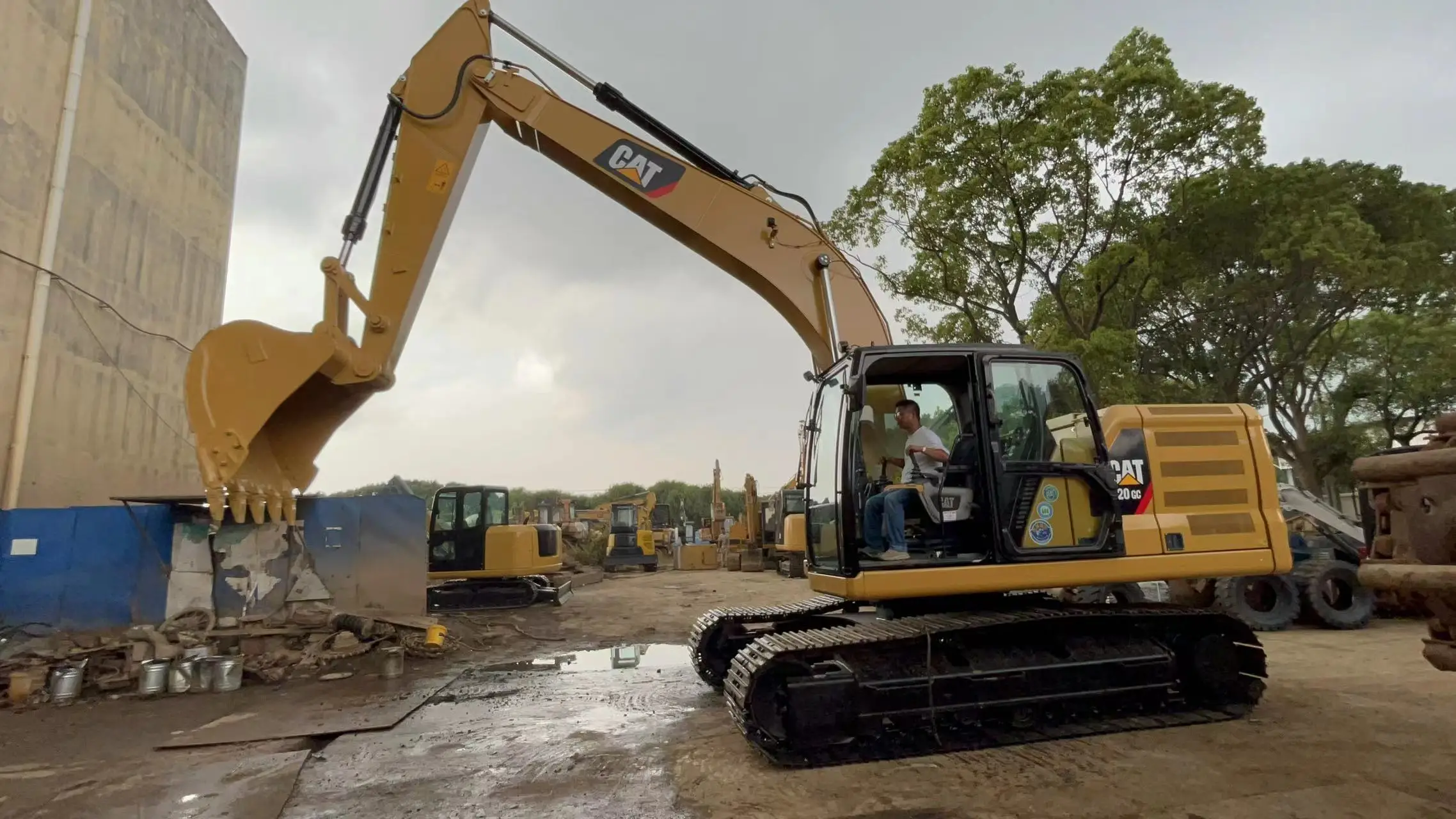 Original low price Used CAT 320GC excavator 20 ton used excavator Caterpillar 320GC 320D 320C CAT 308 336D 330D 320CL in stock