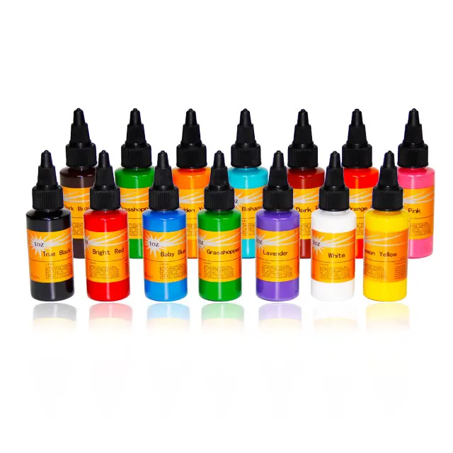 HAOTATTOO Tattoo Pigment Color Tattoo Pure Black Pigment Cut Line Fog Totem Tattoo Ink