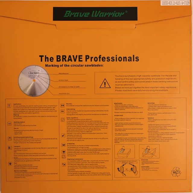 Circular Tct Saw Blade  cold metal saw