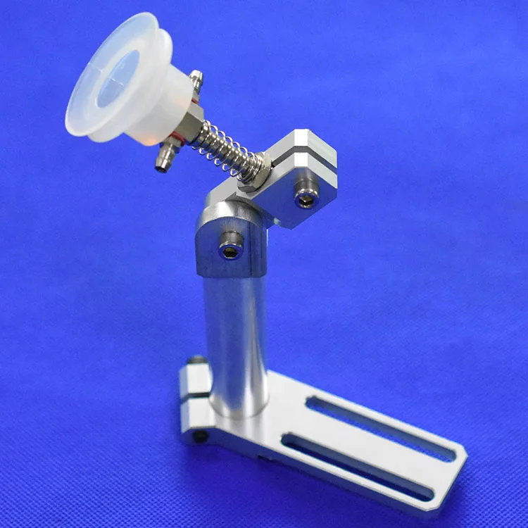 Nickel Plating Surface Aluminum Alloy Fixed Rod For Suction Cup Universal Seat Match With Square Tube Type Frame