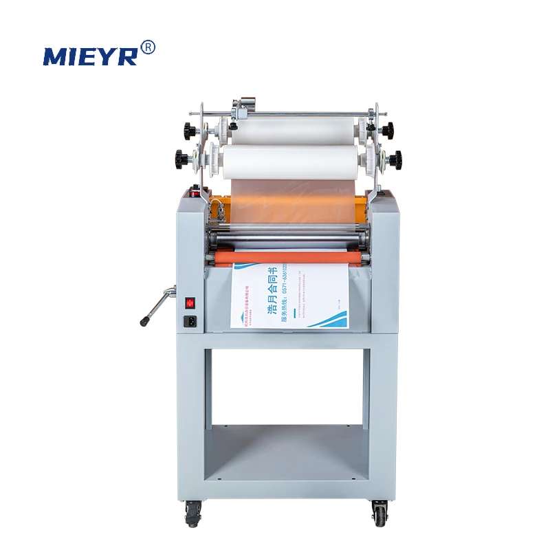 Automatic Double Side Plastic Film Laminating Machine For A3 A4 Paper Laminator Hot Protect Printing