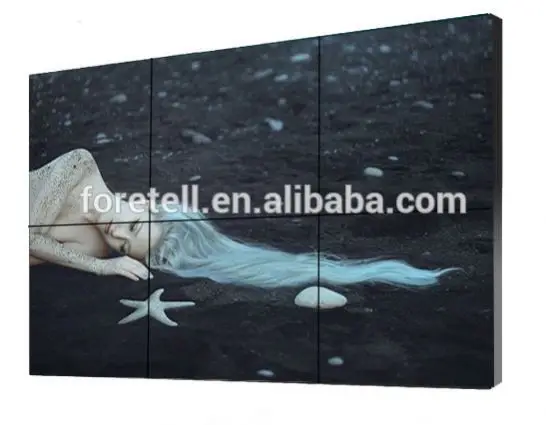 Big Size Smart 3x3 Lcd Video Wall  Tv Display/outdoor Waterproof Seamless Lcd Video Wall
