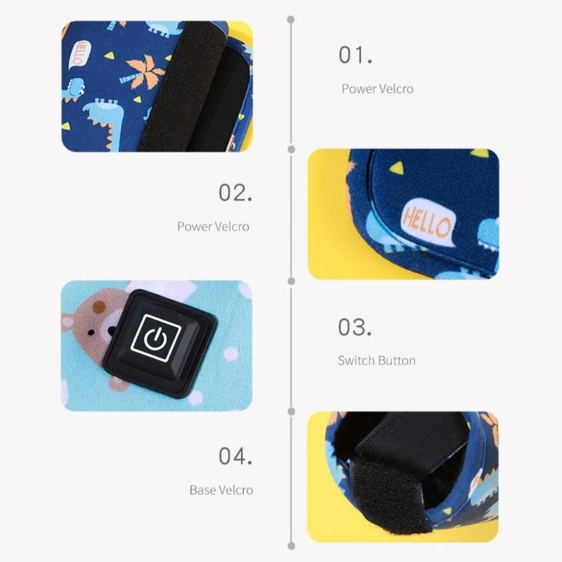 baby feeding supplies Portable USB Baby Bottle Warmer Feeding Bottle Heated Cover Insulation Thermostat electric water heaters