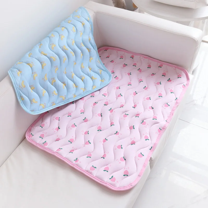 Pet Cooling Mat Kennel Dog Bed Pad Blanket Summer Sleeping Pet Cat Dog Cooling Mat