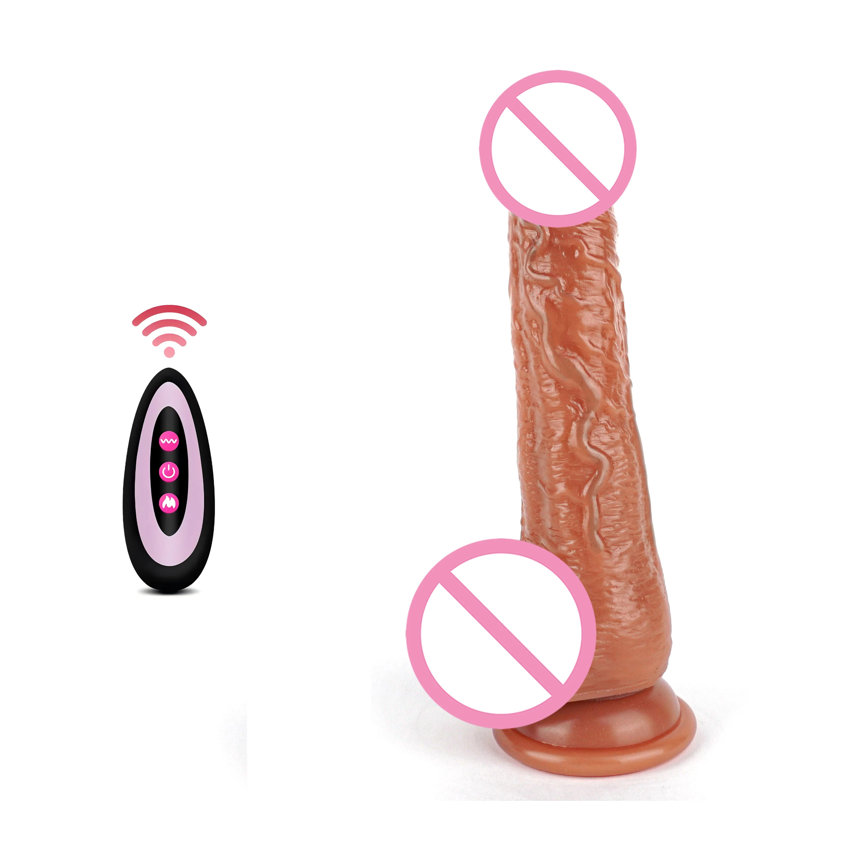Latest Liquid Silicone Rubber for Dildo 3 Modes 9 Speeds Vibration Clitoris Stimulator Realistic Skin Electric Dildo