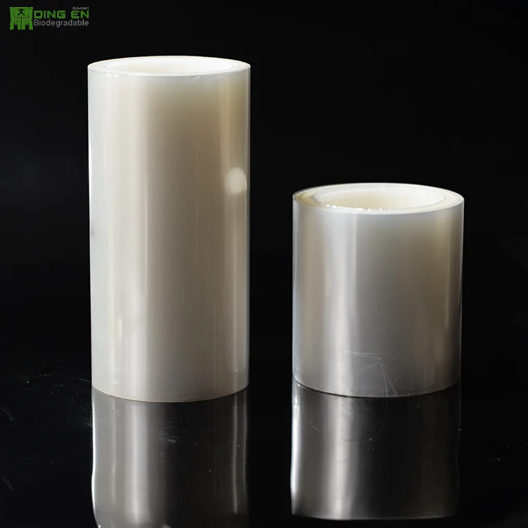 Biodegradable Stretch film compostable heat shrink wrap heat sealing film packing sheet