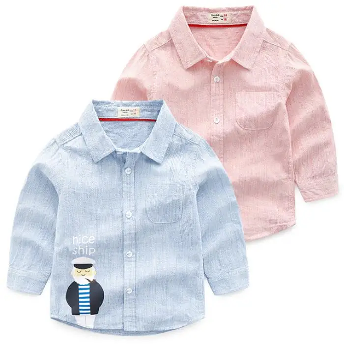 China Manufacturer For Cute Clothes Boys Long Sleeve Cartoon Shirts With Funny Prints From Ali Online Shopping
