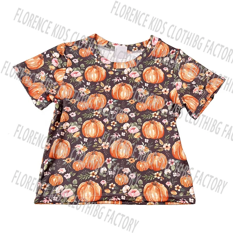 DH OEM basic custom print toddler kids short sleeve bamboo tee top for summer boys shirts casual