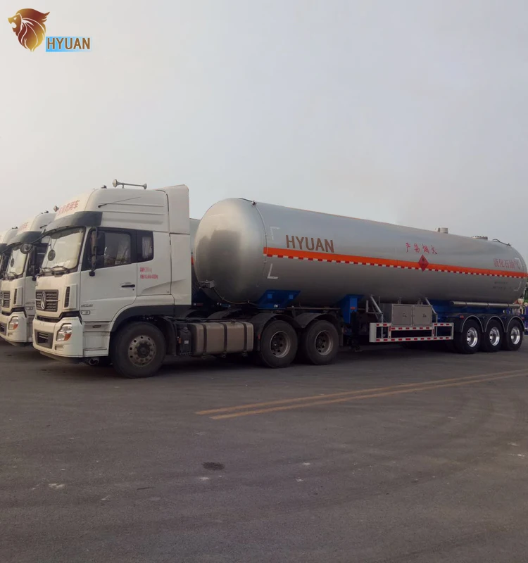 Used 3  Axles 56- 59m3  LPG 12R22.5  315R22.5  fuel tanker