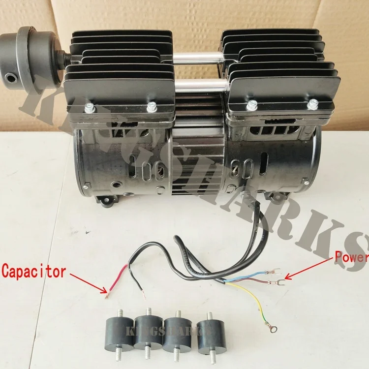 Silent type dental air compressor with high quality air compressor motor