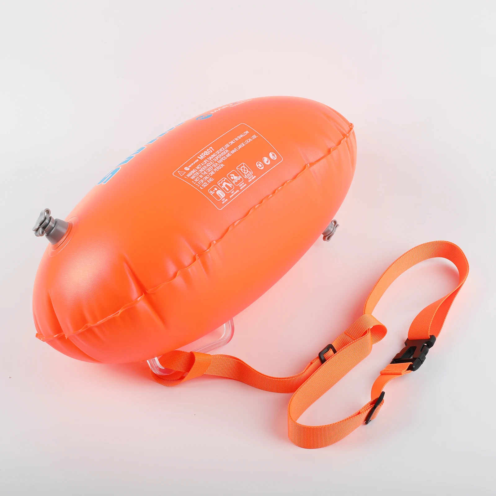 Waterproof Air Lifting Bags Inflatable Buoy Bag for Swim Safety & Diving Flotation Ball for Outdoor Sports Lifesaving Swim Buoy