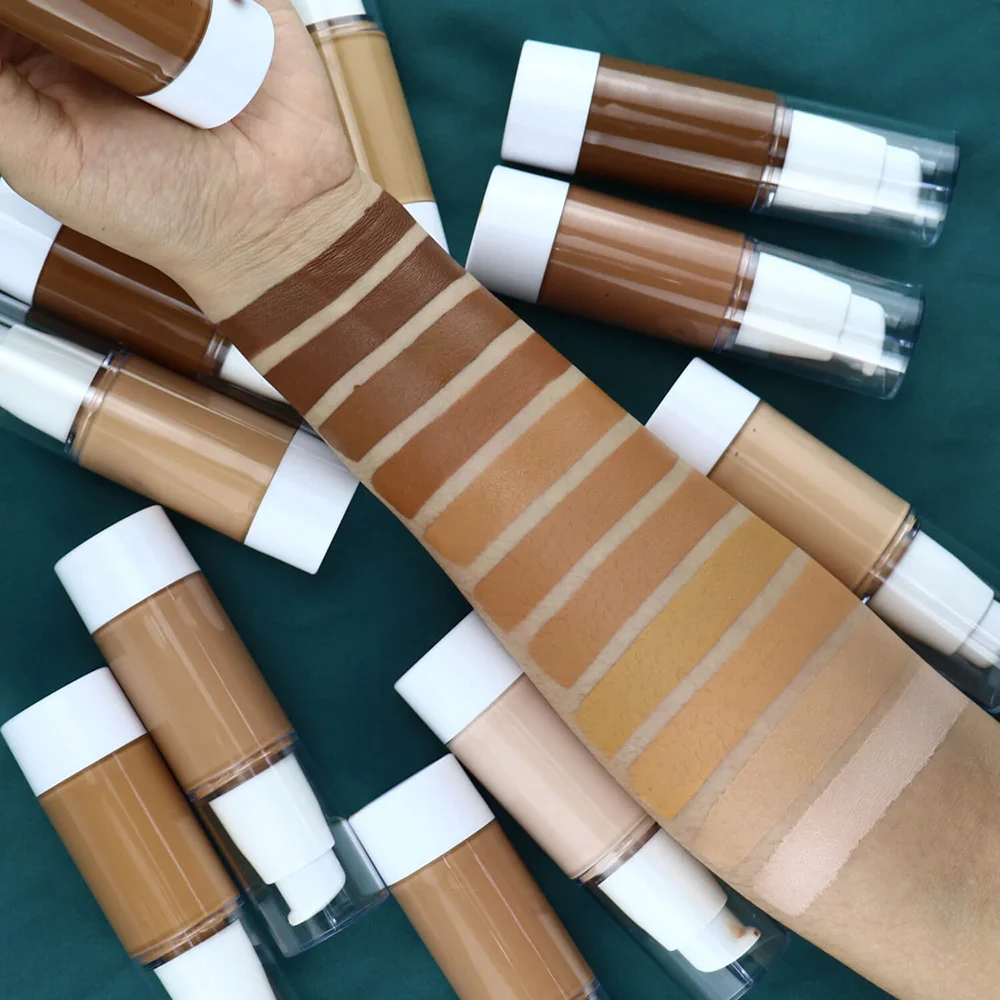 COEOVO Concealer Full Coverage OEM Logo Face Waterproof Oil Makeup Matte Vegan Private Label Liquid Foundation